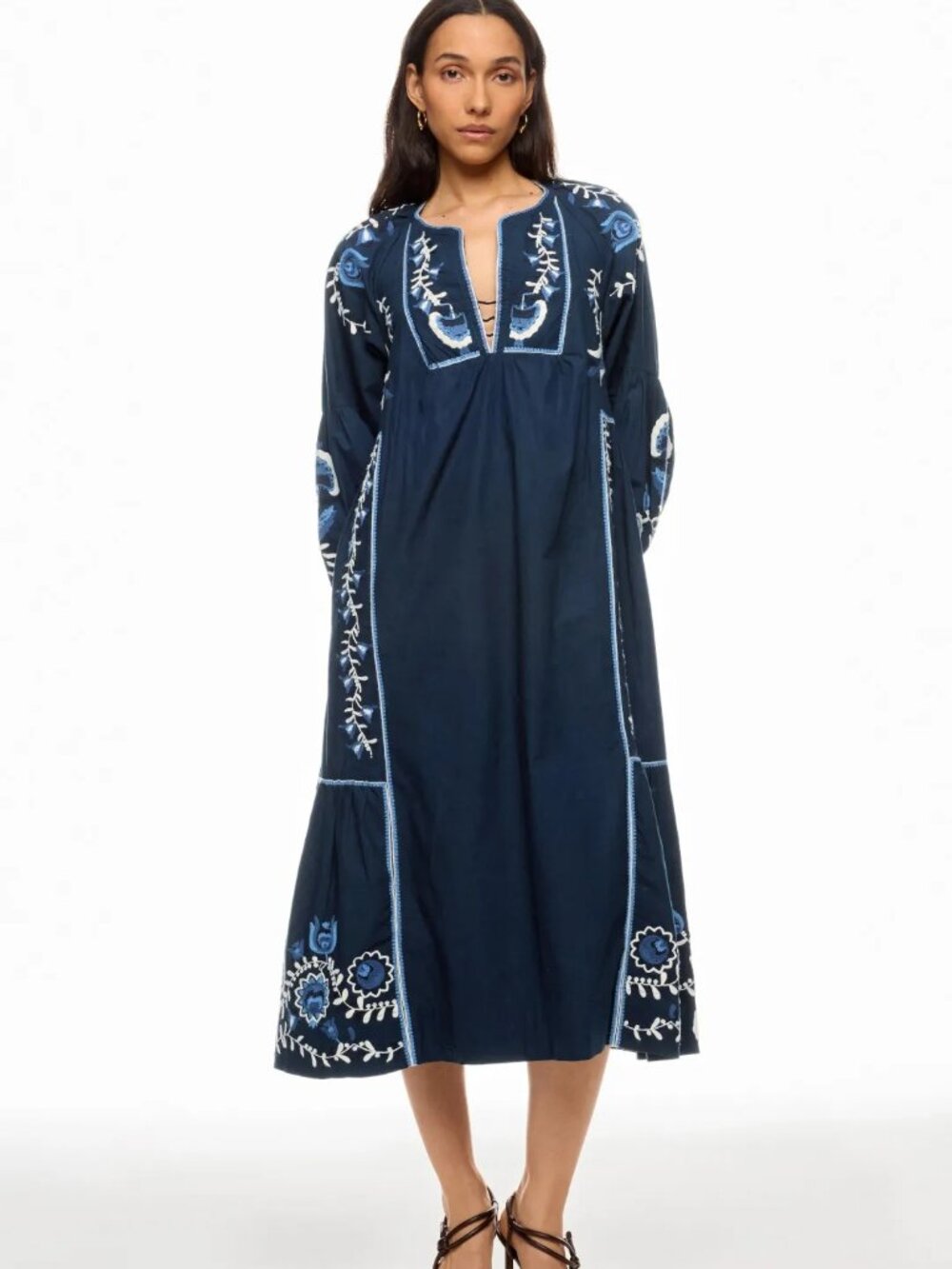Sea New York Inga Dress 100% Cotton Size Small - Picture 1 of 14